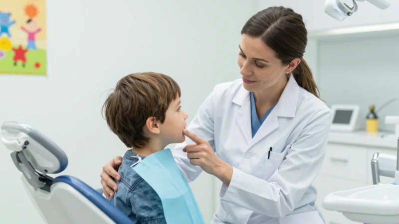 Il Bambino ha Dolore Quando Mastica o la Gengiva Gonfia? Ecco Cosa Fare